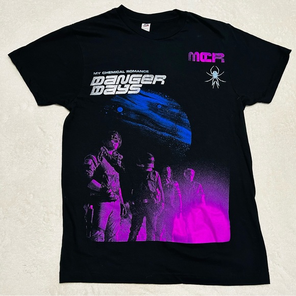 My Chemical Romance Danger days tee shirt Size Small - Picture 1 of 4